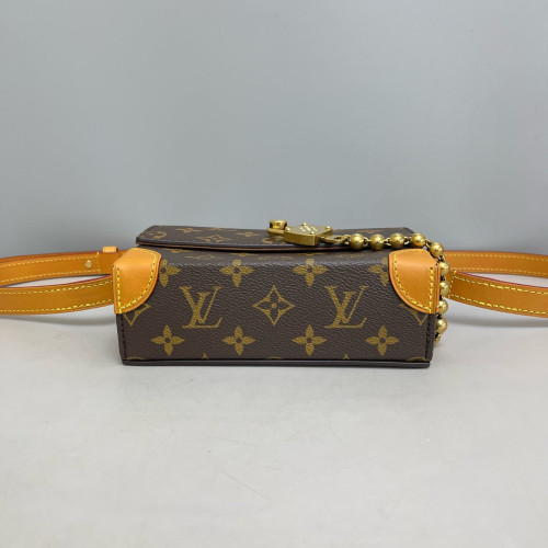 Louis Vuitton Steamer Wearable Wallet Monogram Brown