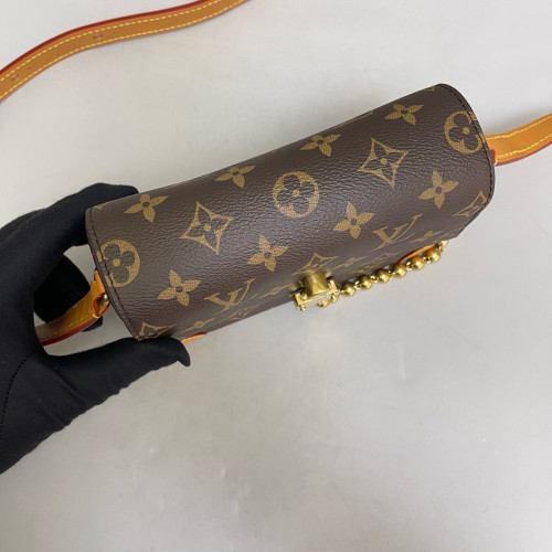 Louis Vuitton Steamer Wearable Wallet Monogram Brown