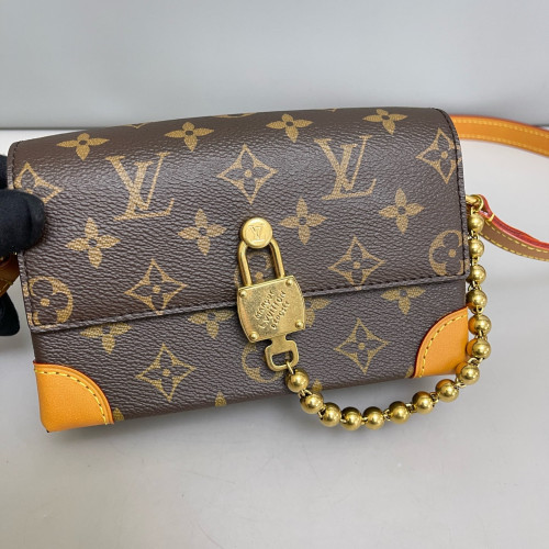 Louis Vuitton Steamer Wearable Wallet Monogram Brown