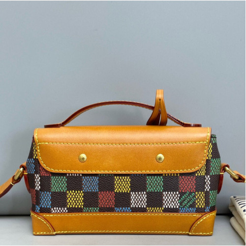 Louis Vuitton Shoulder Bag Damier Pop Brown