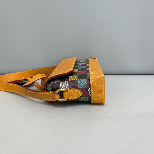 Louis Vuitton Shoulder Bag Damier Pop Brown