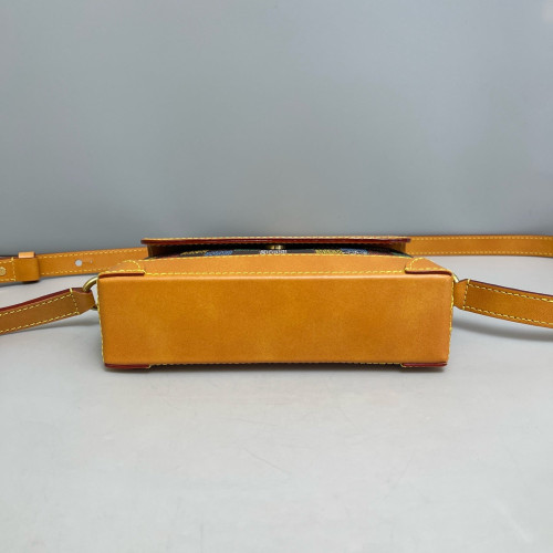 Louis Vuitton Shoulder Bag Damier Pop Brown