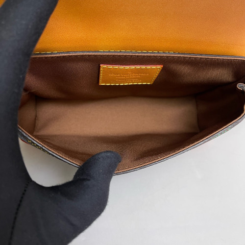 Louis Vuitton Shoulder Bag Damier Pop Brown