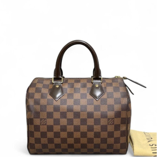 Louis Vuitton Speedy 25 Damier Ebene Brown