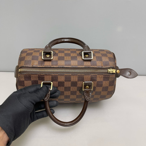 Louis Vuitton Speedy 25 Damier Ebene Brown