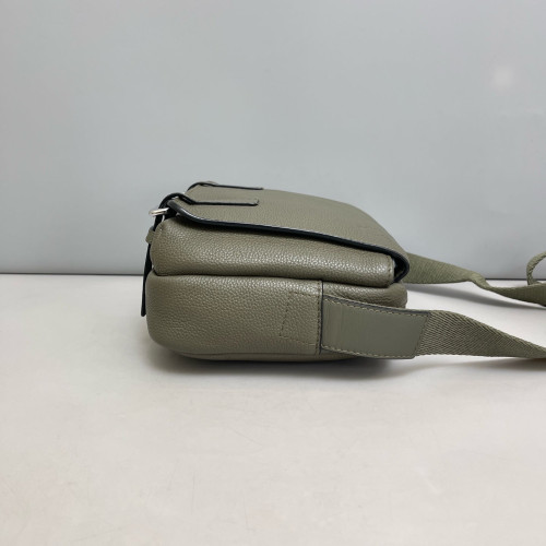Loewe Xs Military Messenger Grained Calfskin Kaki Loewe Xs Military Messenger Grained Calfskin Kaki