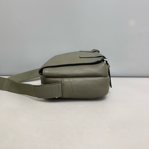 Loewe Xs Military Messenger Grained Calfskin Kaki Loewe Xs Military Messenger Grained Calfskin Kaki