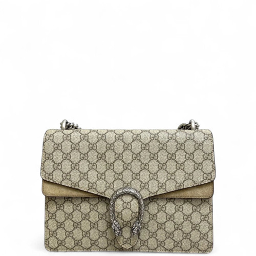 Gucci Dionysus GG Supreme Monogram Khaki Beige Brown Gucci Dionysus GG Supreme Monogram Khaki Beige Brown