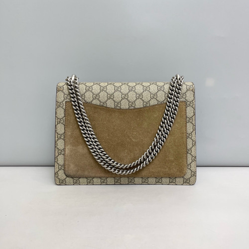 Gucci Dionysus GG Supreme Monogram Khaki Beige Brown Gucci Dionysus GG Supreme Monogram Khaki Beige Brown