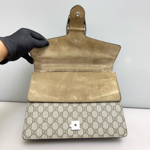 Gucci Dionysus GG Supreme Monogram Khaki Beige Brown Gucci Dionysus GG Supreme Monogram Khaki Beige Brown