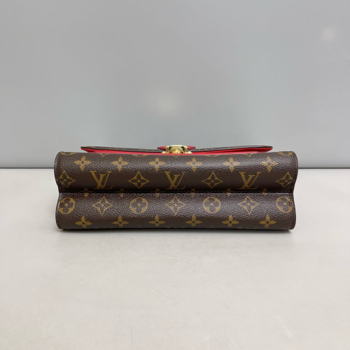 Louis Vuitton Victoire Monogram Red Brown