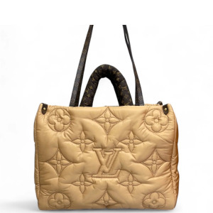 Louis Vuitton Onthego GM Econyl Monogram Pillow Giant Beige Brown