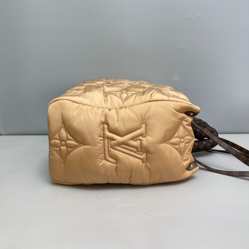 Louis Vuitton Onthego GM Econyl Monogram Pillow Giant Beige Brown