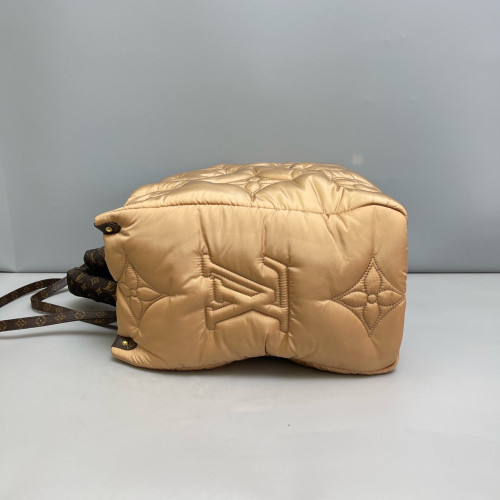 Louis Vuitton Onthego GM Econyl Monogram Pillow Giant Beige Brown
