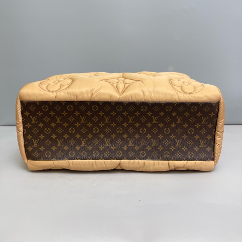 Louis Vuitton Onthego GM Econyl Monogram Pillow Giant Beige Brown