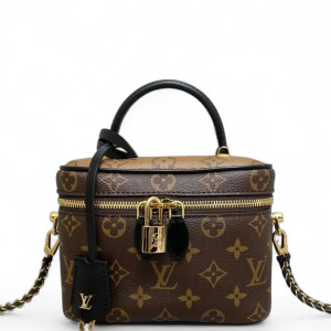 Louis Vuitton Vanity PM Reverse Monogram Brown Black
