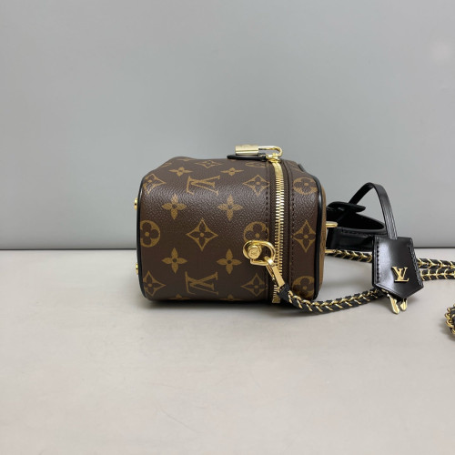 Louis Vuitton Vanity PM Reverse Monogram Brown Black Louis Vuitton Vanity PM Reverse Monogram Brown Black