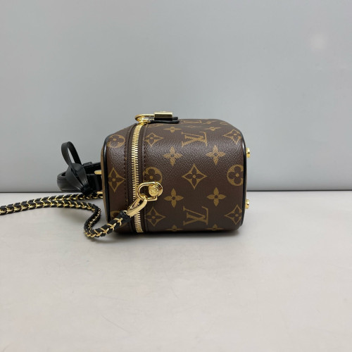 Louis Vuitton Vanity PM Reverse Monogram Brown Black Louis Vuitton Vanity PM Reverse Monogram Brown Black