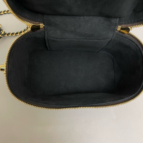 Louis Vuitton Vanity PM Reverse Monogram Brown Black Louis Vuitton Vanity PM Reverse Monogram Brown Black