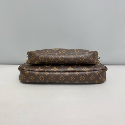 Louis Vuitton Multi Pochette Accessories Monogram Brown Green