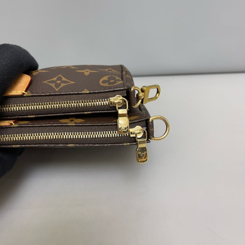 Louis Vuitton Multi Pochette Accessories Monogram Brown Green