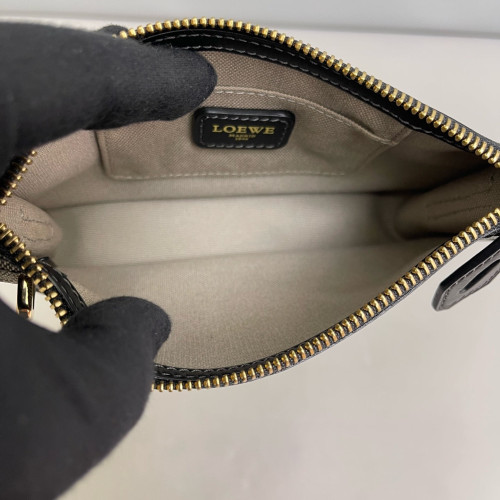 Loewe Hobo Anagram Black Grey