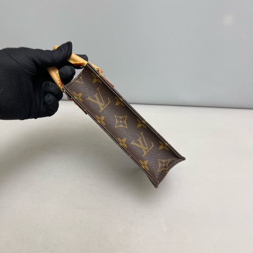 Louis Vuitton Petite Sac Plat Monogram Brown