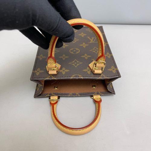 Louis Vuitton Petite Sac Plat Monogram Brown