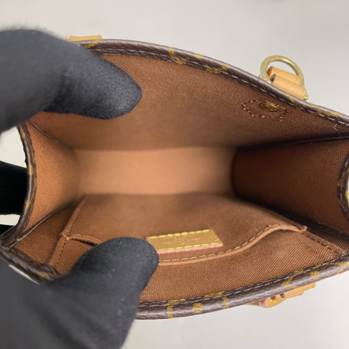 Louis Vuitton Petite Sac Plat Monogram Brown