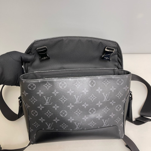 Louis Vuitton Voyager Messenger Monogram Eclipse Black Louis Vuitton Voyager Messenger Monogram Eclipse Black