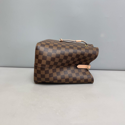 Louis Vuitton Neonoe MM Damier Ebene Brown Pink
