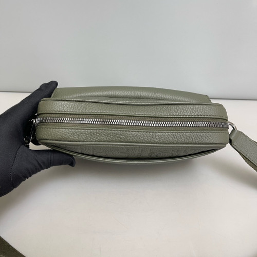 Dior Rider 2.0 Zipped Messenger Bag Calfskin Kaki