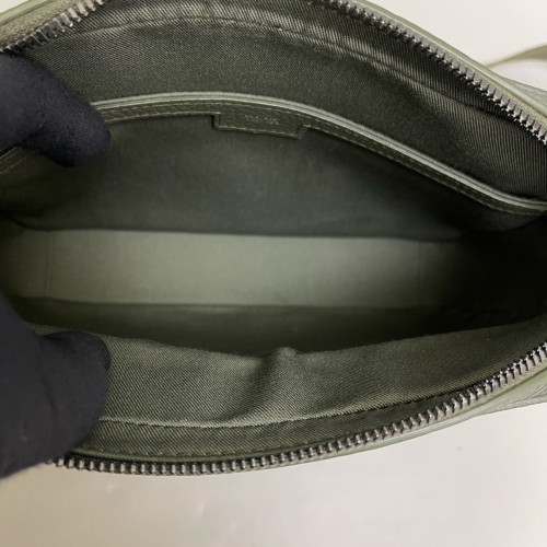 Dior Rider 2.0 Zipped Messenger Bag Calfskin Kaki