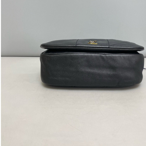 Yves Saint Laurent Shoulder Bag Soft Calfskin Black