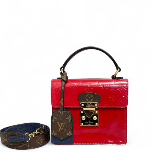 Louis Vuitton Spring Street Vernis Red
