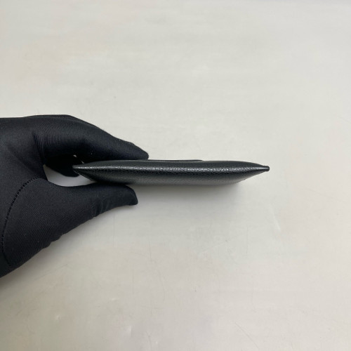 Chanel Card Holder Grained Calfskin Black