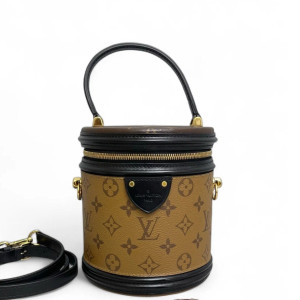 Louis Vuitton Cannes Reverse Monogram Brown Black