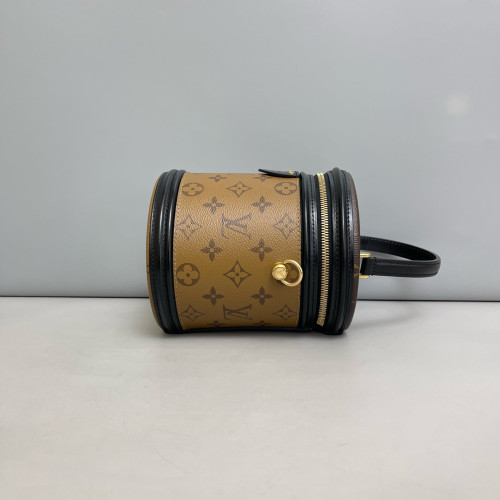 Louis Vuitton Cannes Reverse Monogram Brown Black