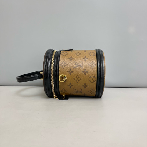 Louis Vuitton Cannes Reverse Monogram Brown Black