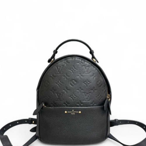 Louis Vuitton Sorbonne Backpack Monogram Empreinte Black