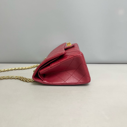 Chanel Quilted 2.55 225 Reissue Double Flap Calfskin Red