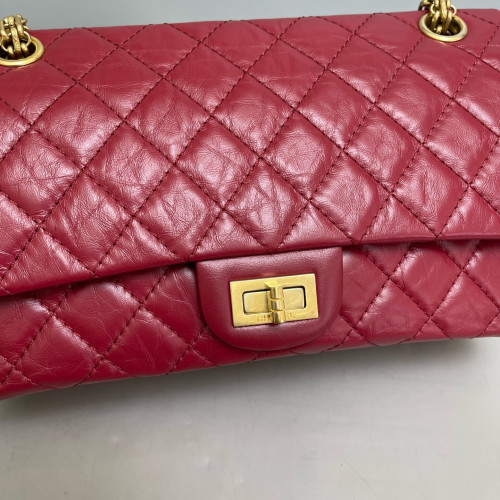 Chanel Quilted 2.55 225 Reissue Double Flap Calfskin Red