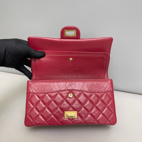 Chanel Quilted 2.55 225 Reissue Double Flap Calfskin Red
