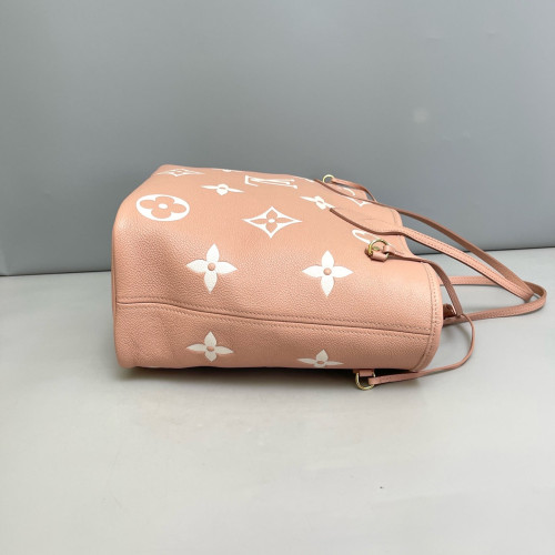 Louis Vuitton Neverfull MM Monogram Empreinte Giant Pink