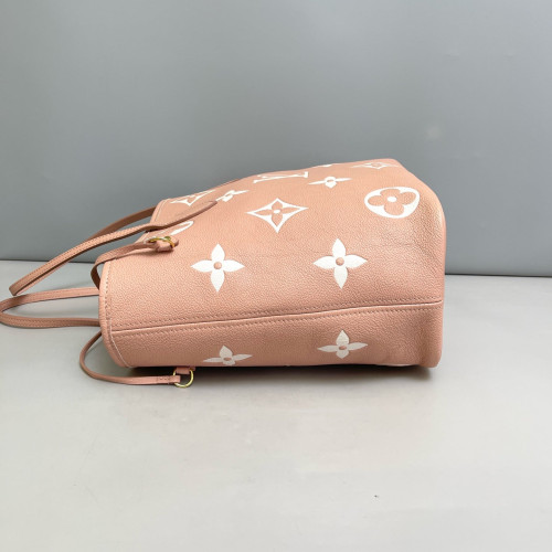 Louis Vuitton Neverfull MM Monogram Empreinte Giant Pink