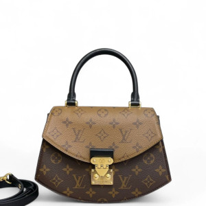 Louis Vuitton Tilsitt Reverse Monogram Brown Black