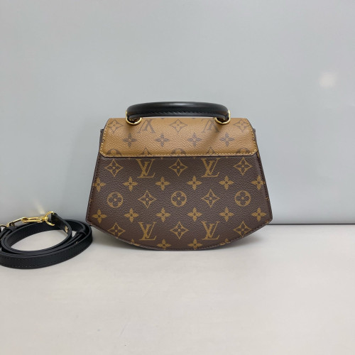 Louis Vuitton Tilsitt Reverse Monogram Brown Black