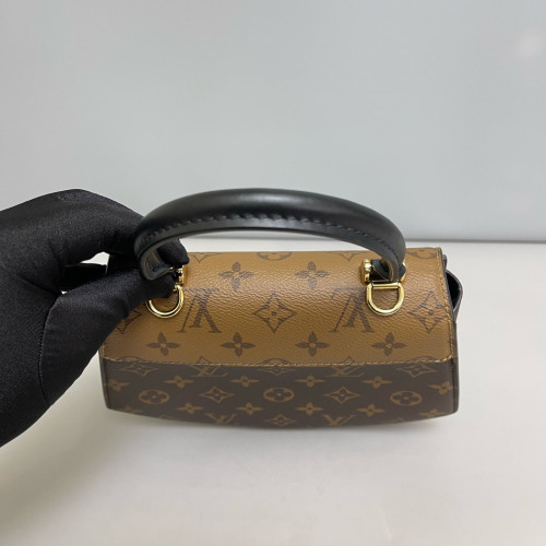 Louis Vuitton Tilsitt Reverse Monogram Brown Black