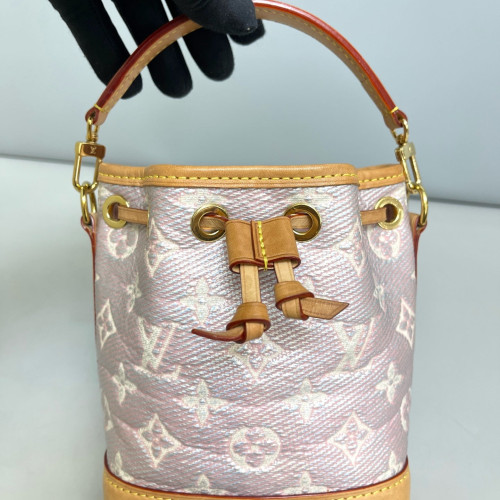 Louis Vuitton Nano Noe Monogram Pink