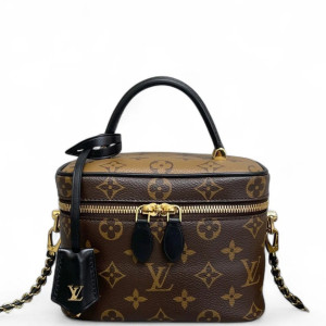 Louis Vuitton Vanity PM Reverse Monogram Brown Black